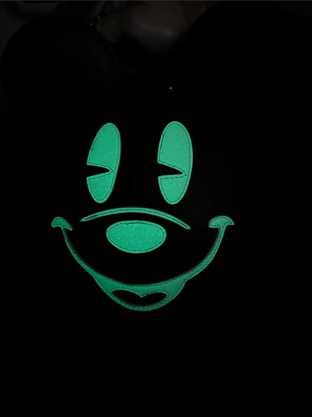 NWT Stich Shoppe by Loungefly Glow in the Dark Mickey Spider Crossbody with pin - Picture 2 of 16